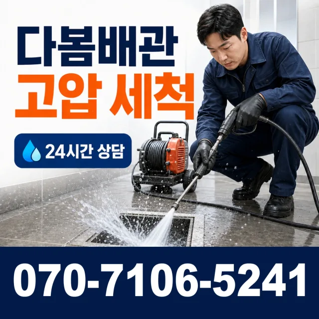 제주 서귀포시 안덕면 상아니올로 하수구막힘뚫기 상담 이미지 4